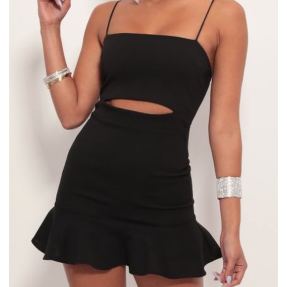 Lucy in the Sky Dresses & Skirts - black lucy in the sky dress with cutout